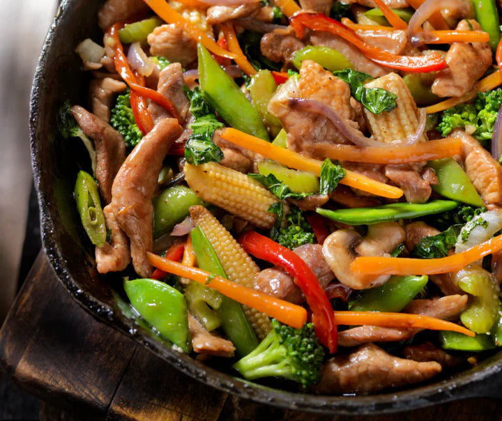 Pork Stir-Fry , meat only