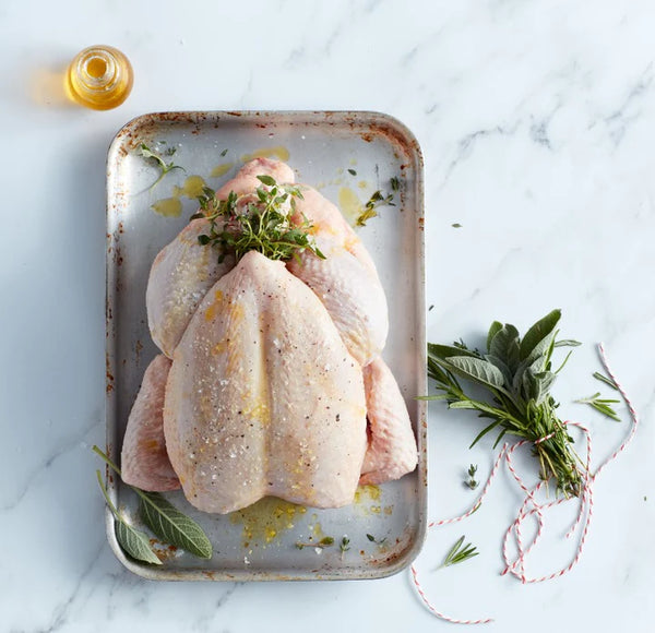 Fresh Yorkshire Grain Fed Whole Chicken (approx 1.6kg/3.5lb)